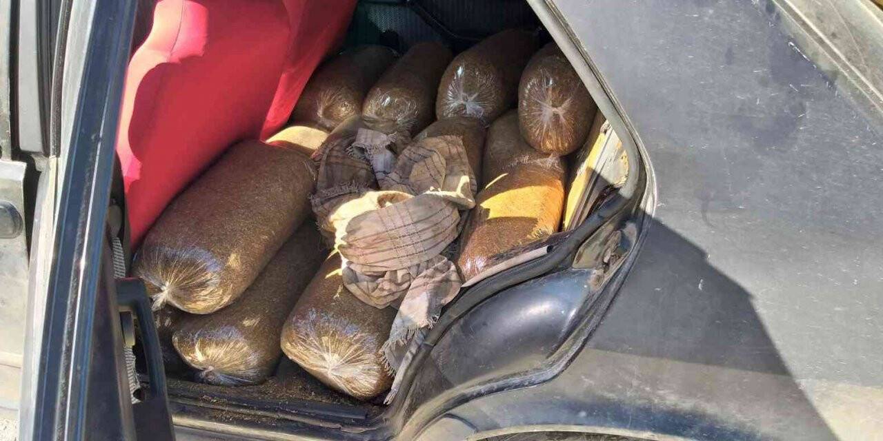 Hatay’da 180 kilogram bandrolsüz tütün ele geçirildi