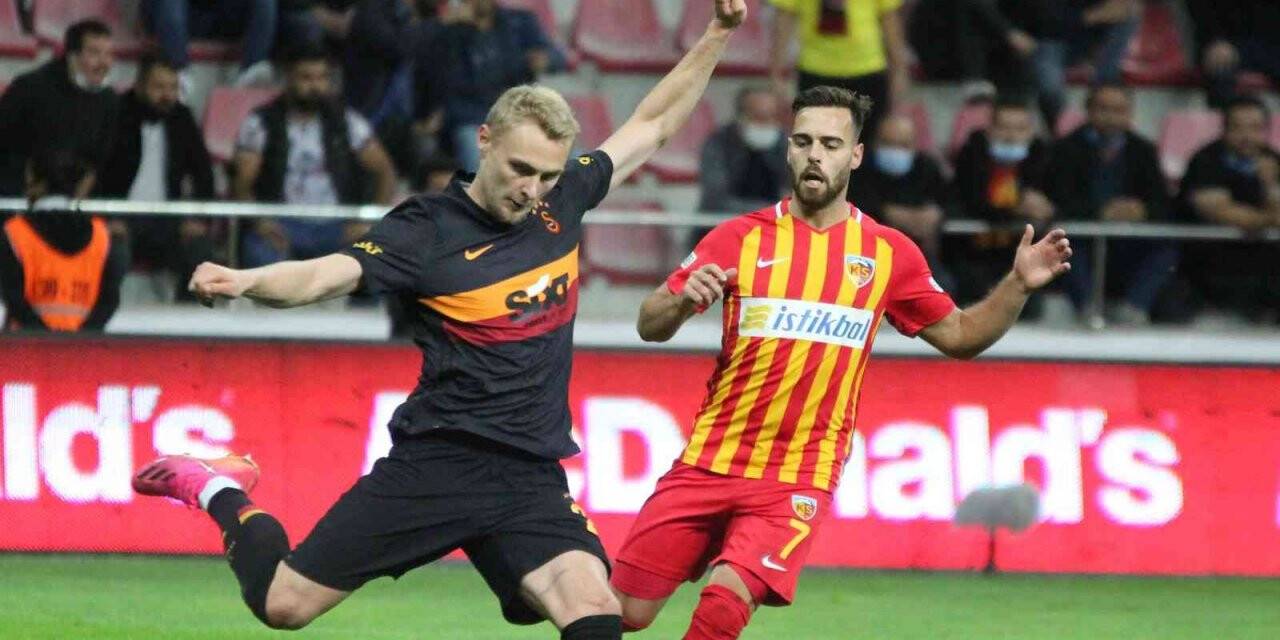 Galatasaray ile Kayserispor 52. randevuda