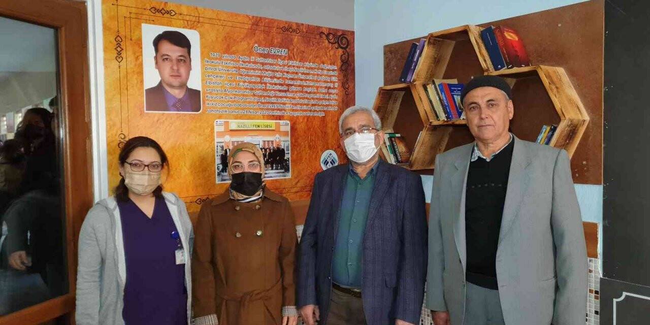 Nazilli Fen Lisesi, merhum öğretmeni Öner Evren’i unutmadı