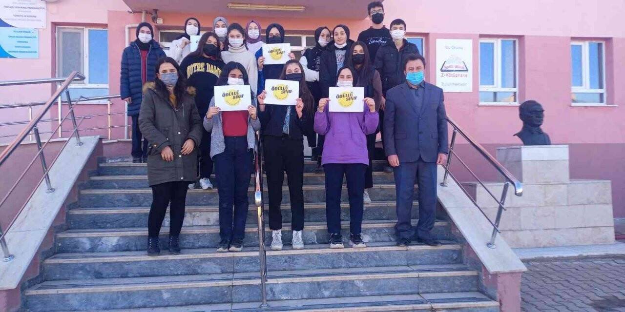 Hisarcık’ta “Ödüllü sınıf” projesinin 1. aşaması tamamlandı