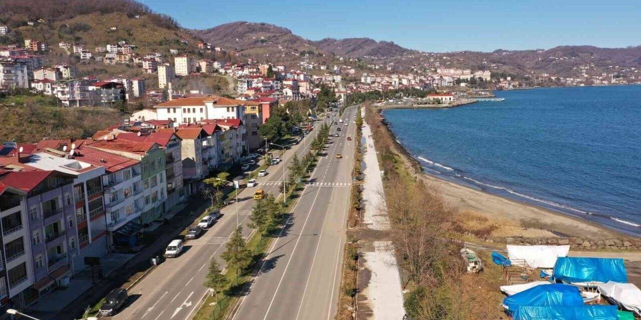 Perşembe’ye bisiklet yolu çalışmaları başladı