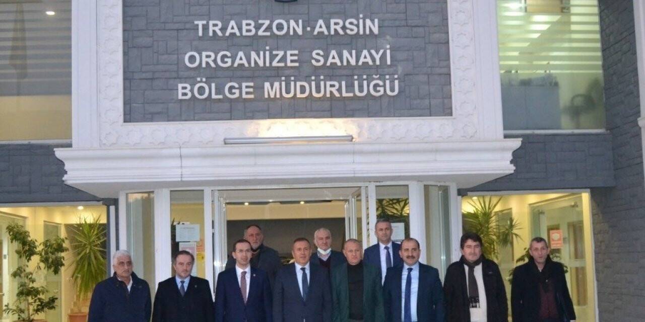 Milletvekili Cora’dan Trabzon Arsin OSB’ye ziyaret