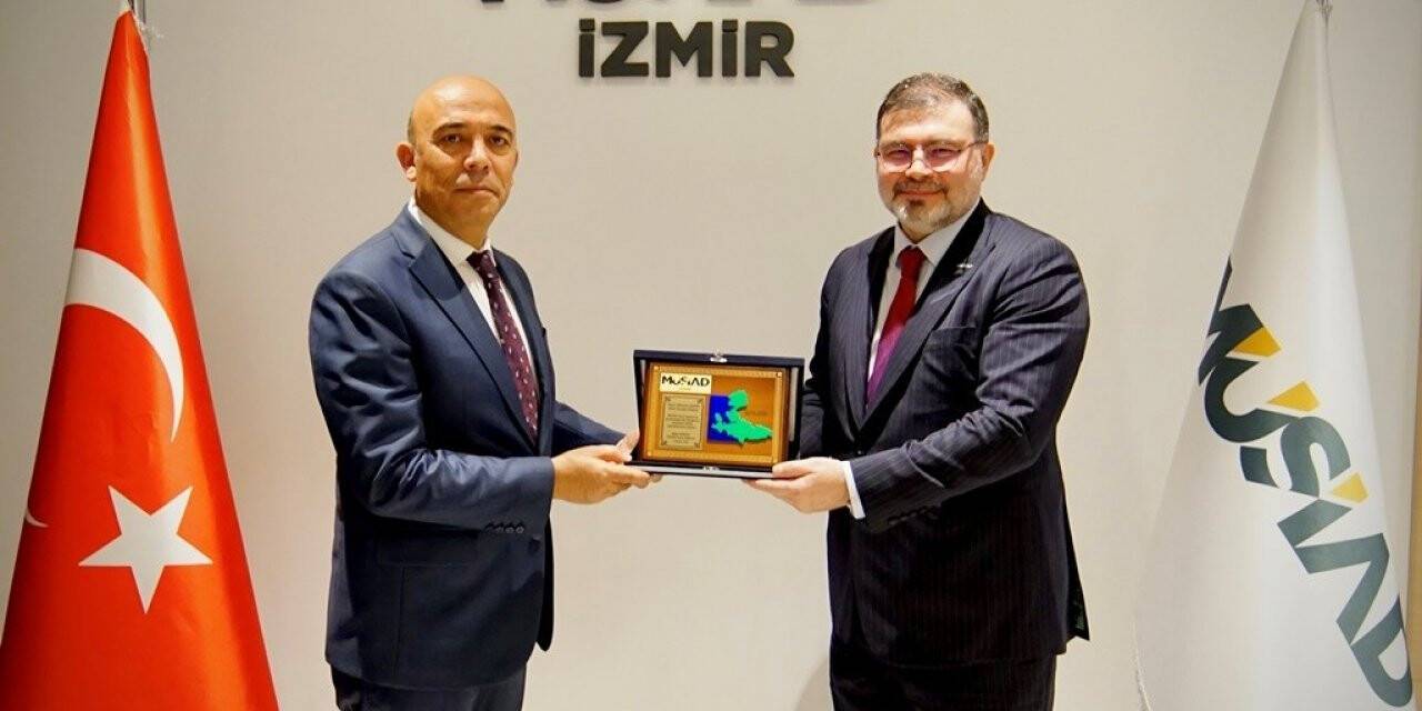 İzmir İl Emniyet Müdürü Şahne, MÜSİAD İzmir’i ziyaret etti