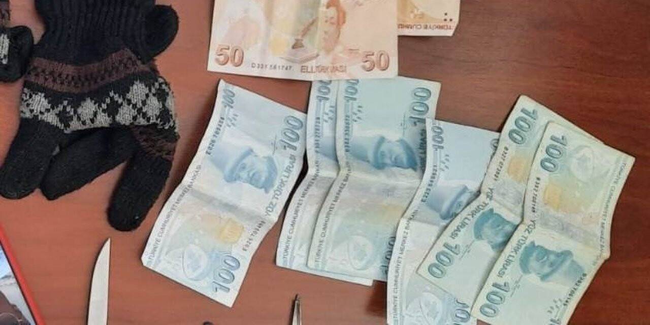 Gaspçılar kısa sürede yakalandı