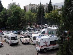 ATIŞ POLİGONUNDA PATLAMA: 5 YARALI