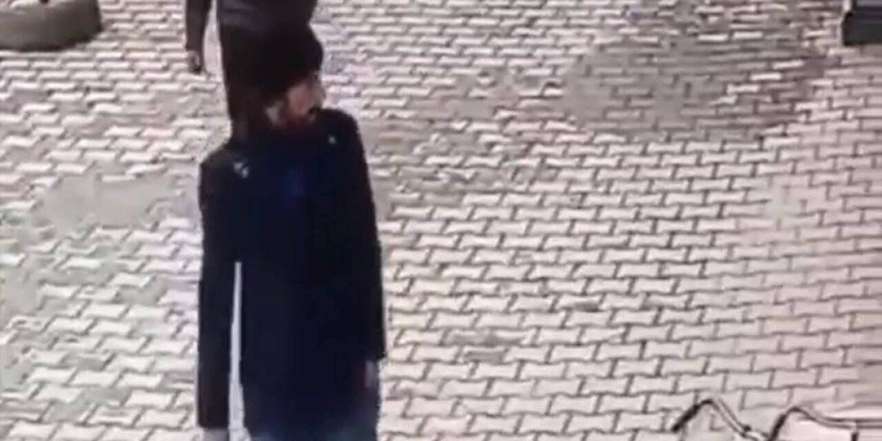 Iğdır’da bisiklet hırsızlığı güvenlik kamerasında