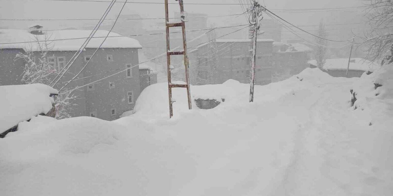 Hakkari’de 20 yerleşim yerinin yolu ulaşıma  kapandı