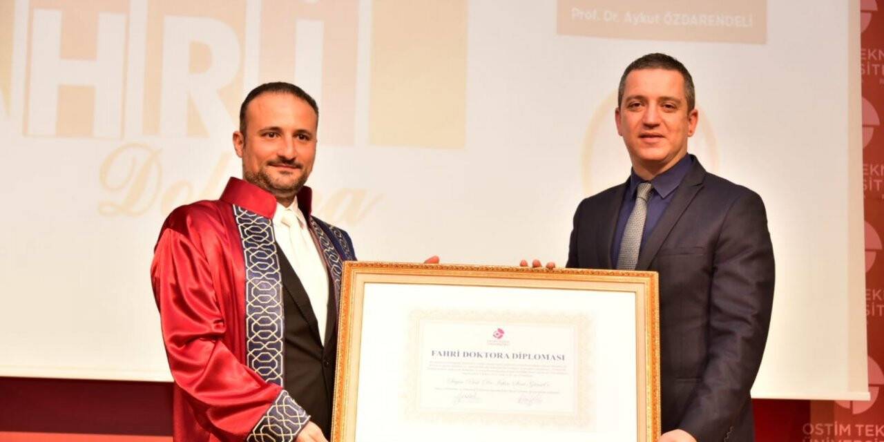 OSTİM Teknik Üniversitesi’nden Prof. Dr. İrfan Suat Günsel’e fahri doktora unvanı