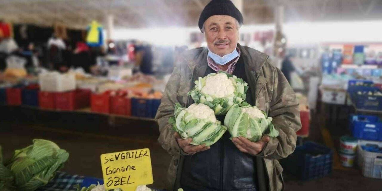 Sevgililer Günü’ne özel "O da çiçek, bu da çiçek" karnabahar kampanyası