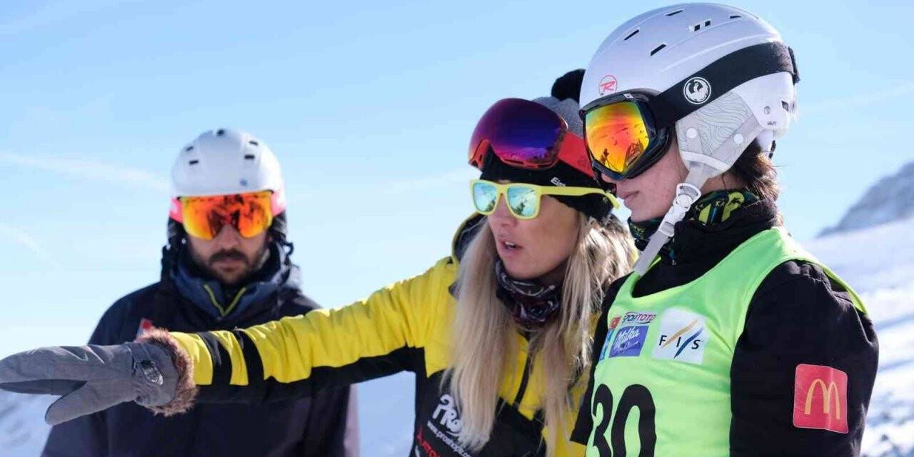 Ergan Dağında Snowboard Alpine 2. Etap Yarışmaları başladı