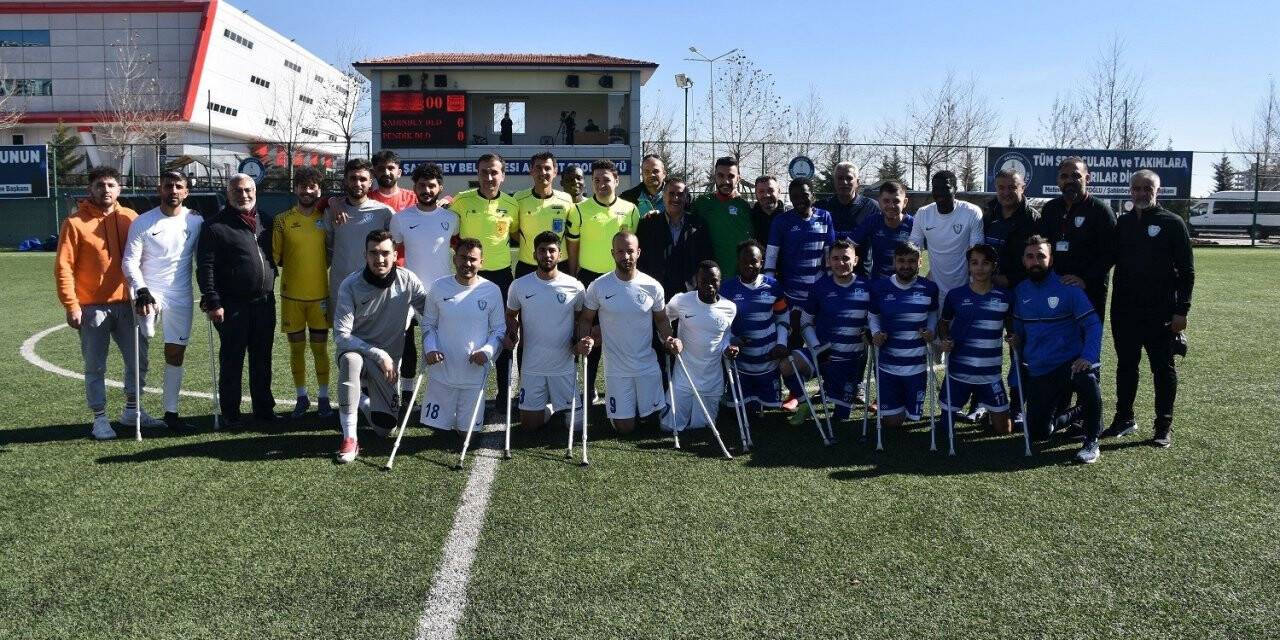 Şahinbey Ampute kendi evinde çok farklı 6-0