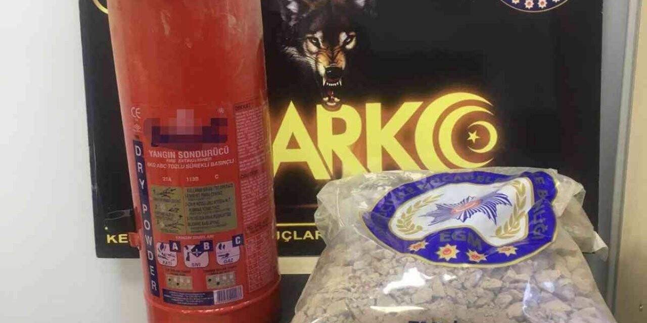 Zehir tacirlerinin yangın tüpü oyunu tutmadı