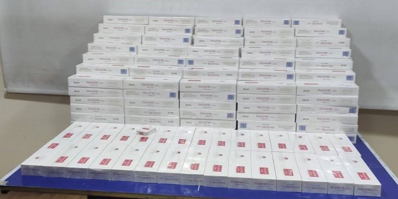 Hakkari’de 3 bin 500 adet kaçak sigara ele geçirildi