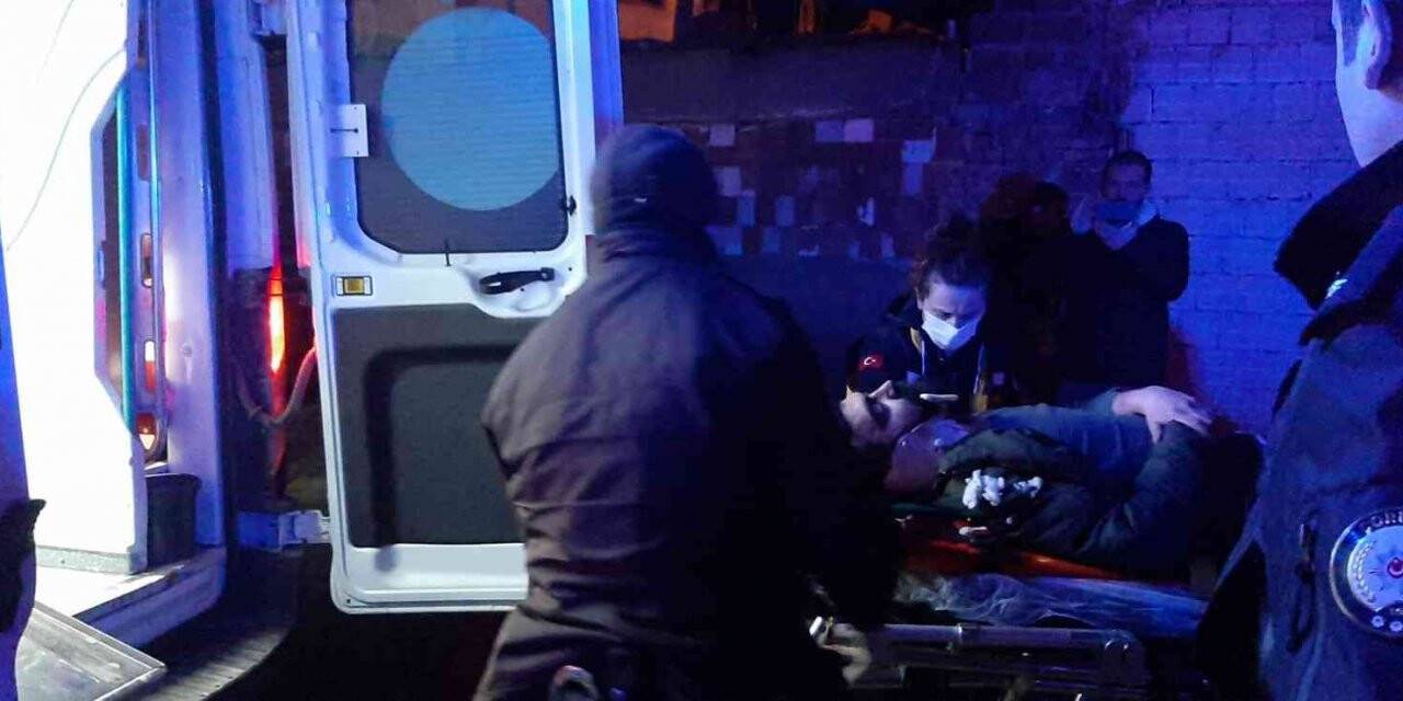 Yüksekten düşen şahıs yaralandı