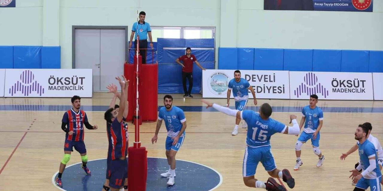 Develi Belediyespor evinde kazandı