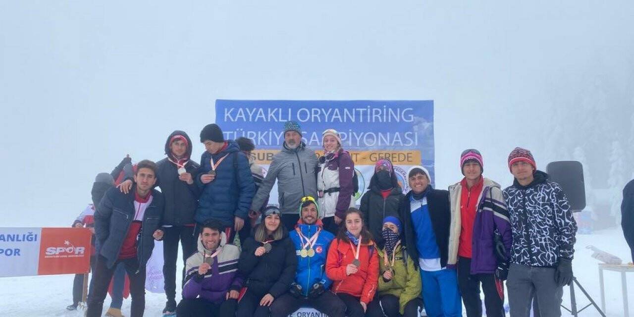 Vanlı sporcular Bolu’da rüzgar gibi esti