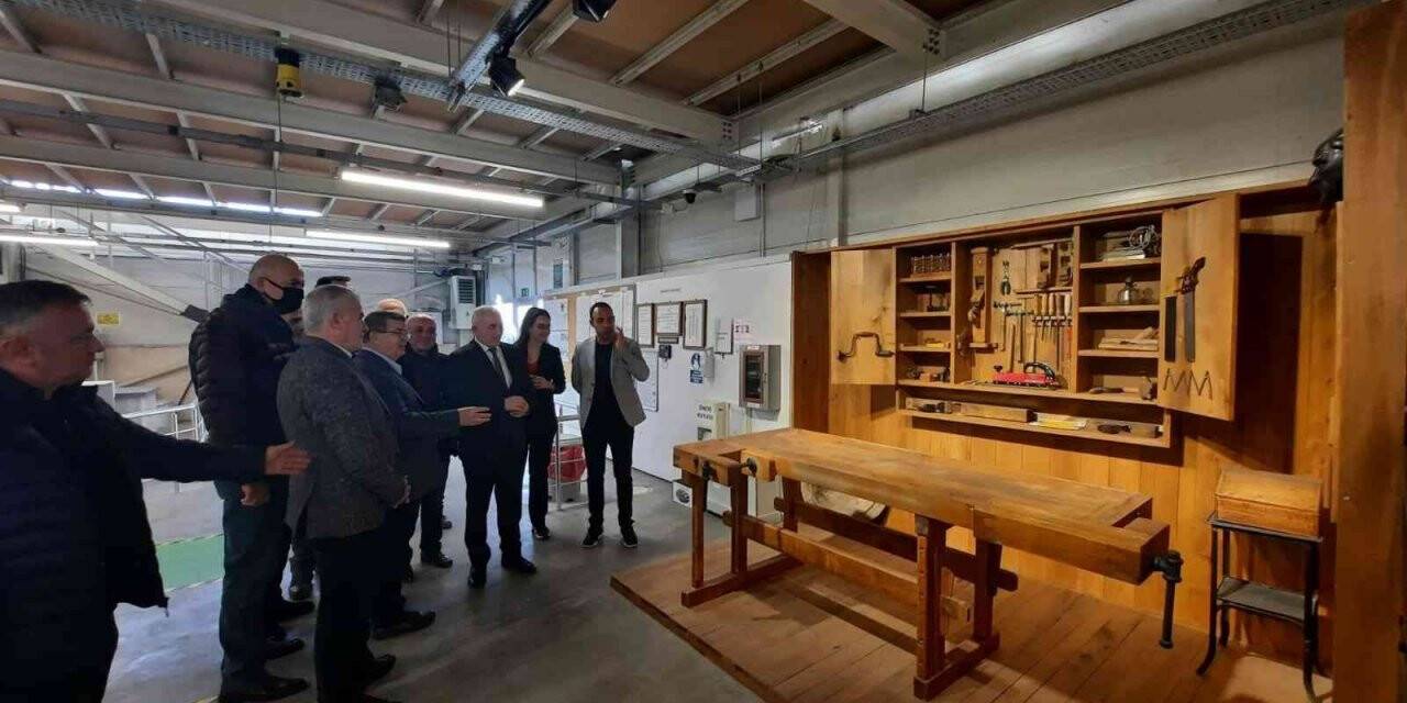 Düzce TSO 3. meslek komitesinden Hasel’e ziyaret