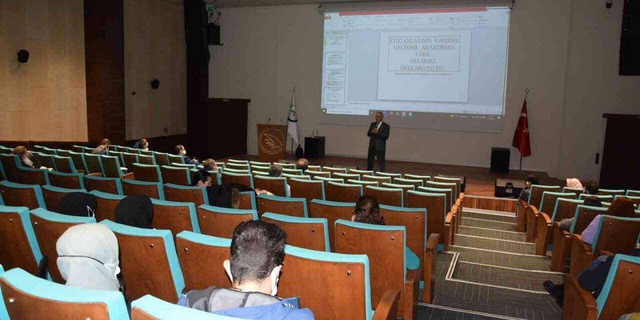 GETAT iyi klinik araştırmalarına etik yaklaşım kursu düzenlendi