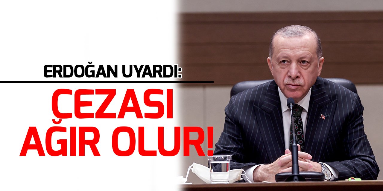 Cumhurbaşkanı Erdoğan'dan KDV indirimi mesajı: Ters adım atana müeyyidelerimiz ağır olacak