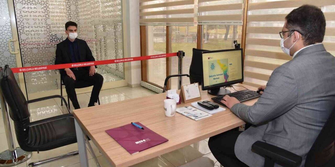 Selçuklu İstihdam Merkezi 4 bin 500 kişiye iş imkanı sağladı