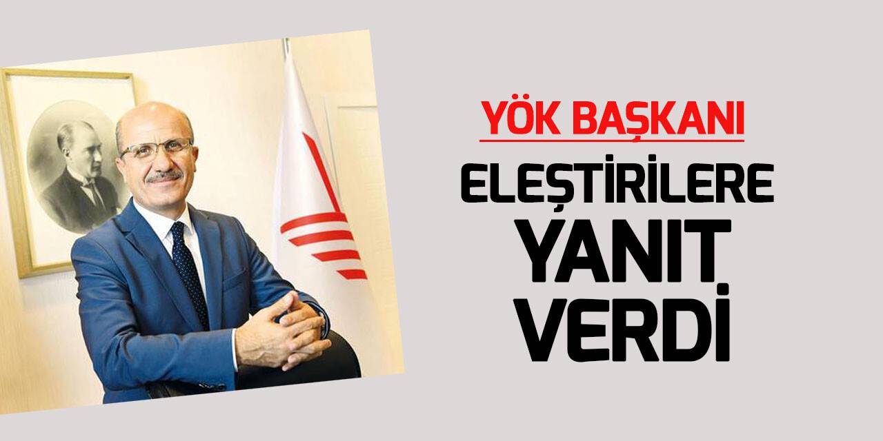 YÖK Başkanı Özvar'dan YKS'de barajın kalkmasına ilişkin açıklama