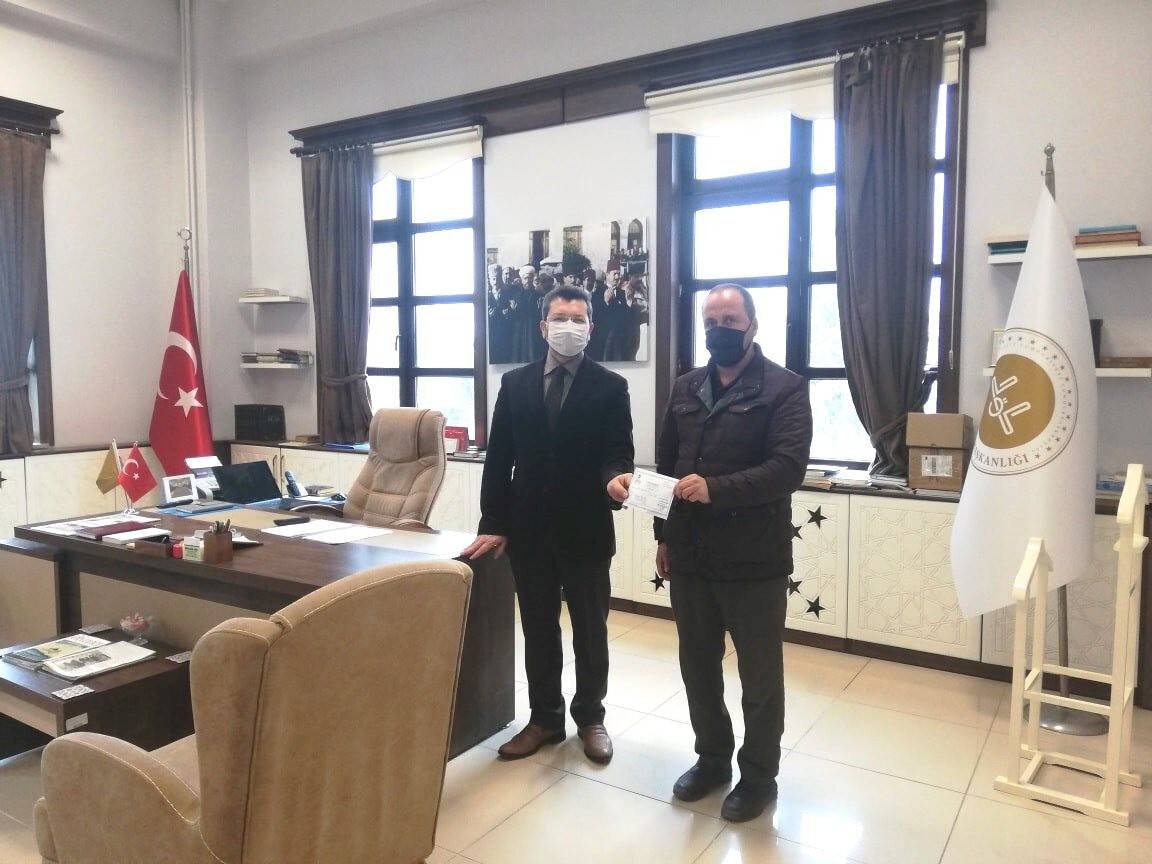 Simav’ın Hasanören köyü halkından İdlib’e yardım