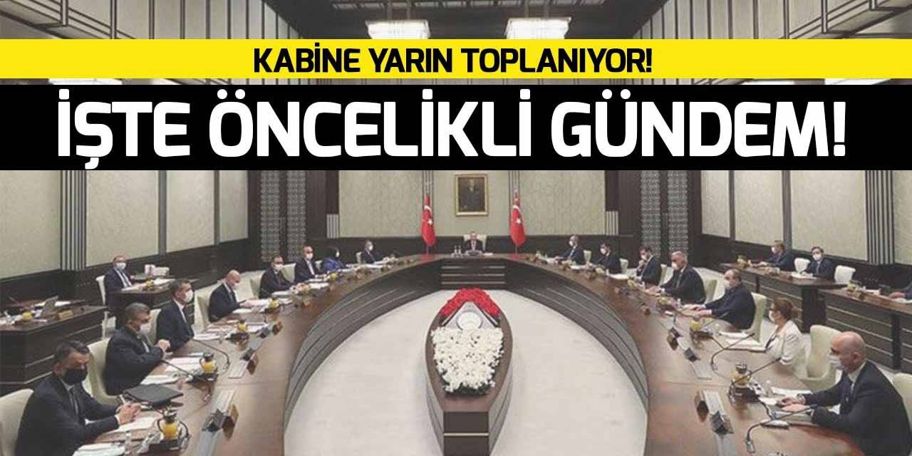 Kabine yarın toplanıyor