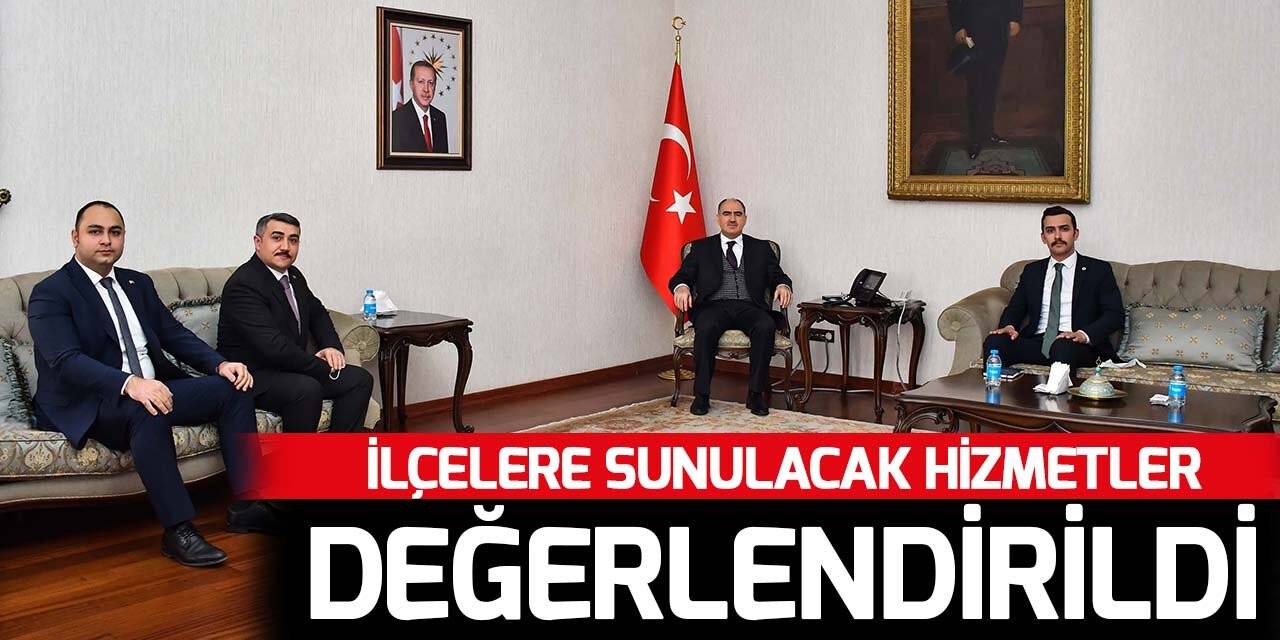 İlçelere sunulacak hizmetler değerlendirildi