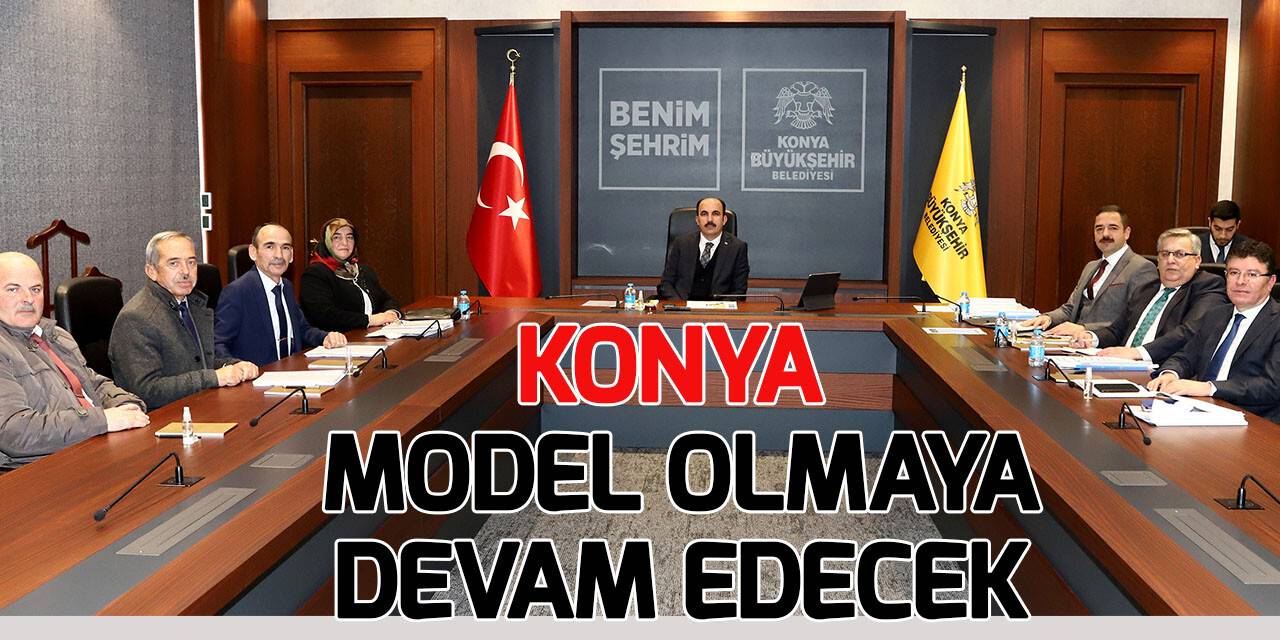 Başkan Altay: Konya olarak hep birlikte model olmaya devam edeceğiz