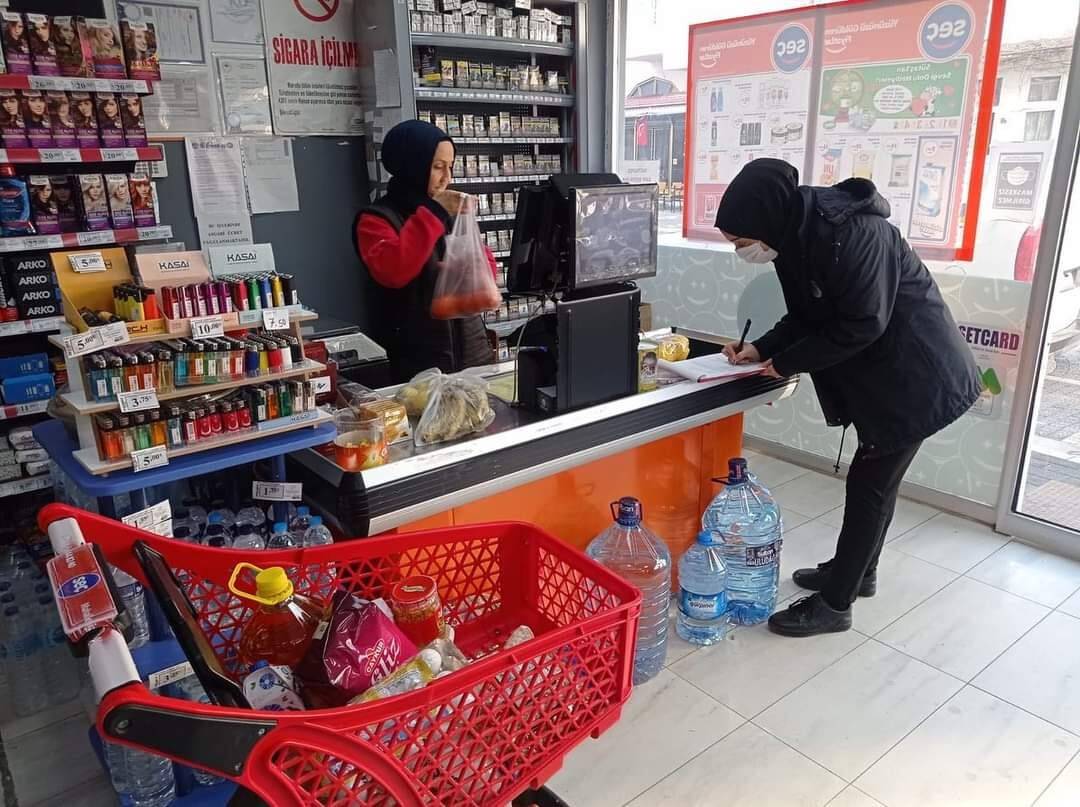 Kepsut’ta marketlere KDV denetimi