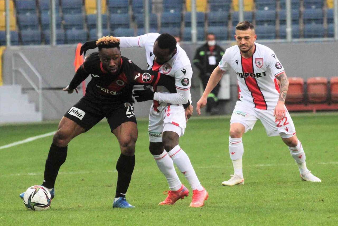 Spor Toto 1. Lig: Gençlerbirliği: 2 - Samsunspor: 2