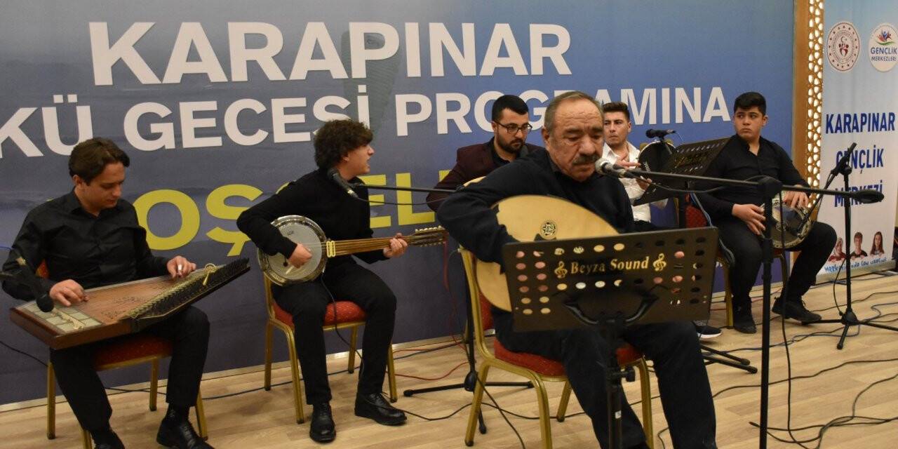 Karapınar'da türkü gecesi