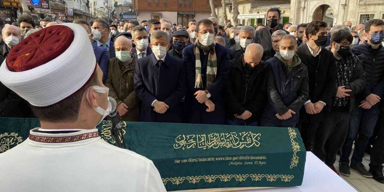 Ahmet Davutoğlu’nun kayınpederi son yolculuğuna uğurlandı