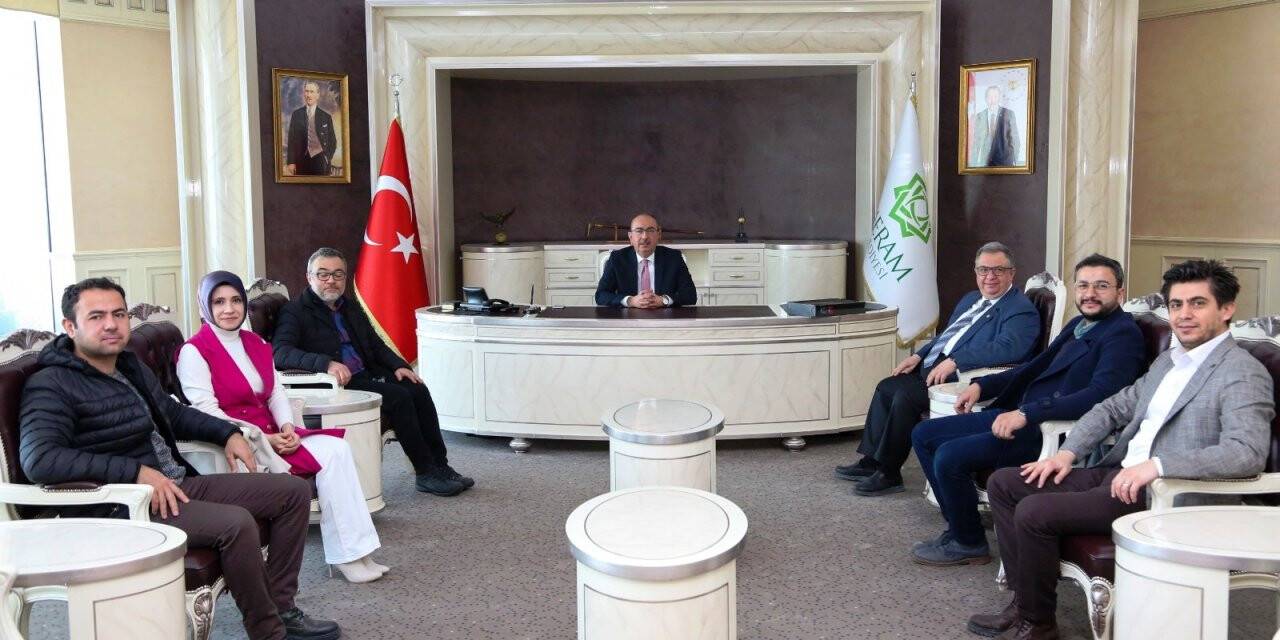 Konya Eczacı Odası’ndan, Başkan Kavuş’a ziyaret