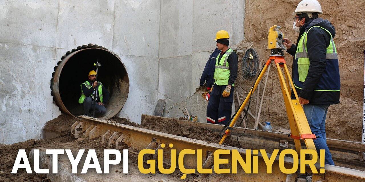 Başkan Altay: “Tamamlanan ana kolektör hatlarıyla altyapı güçlendi”