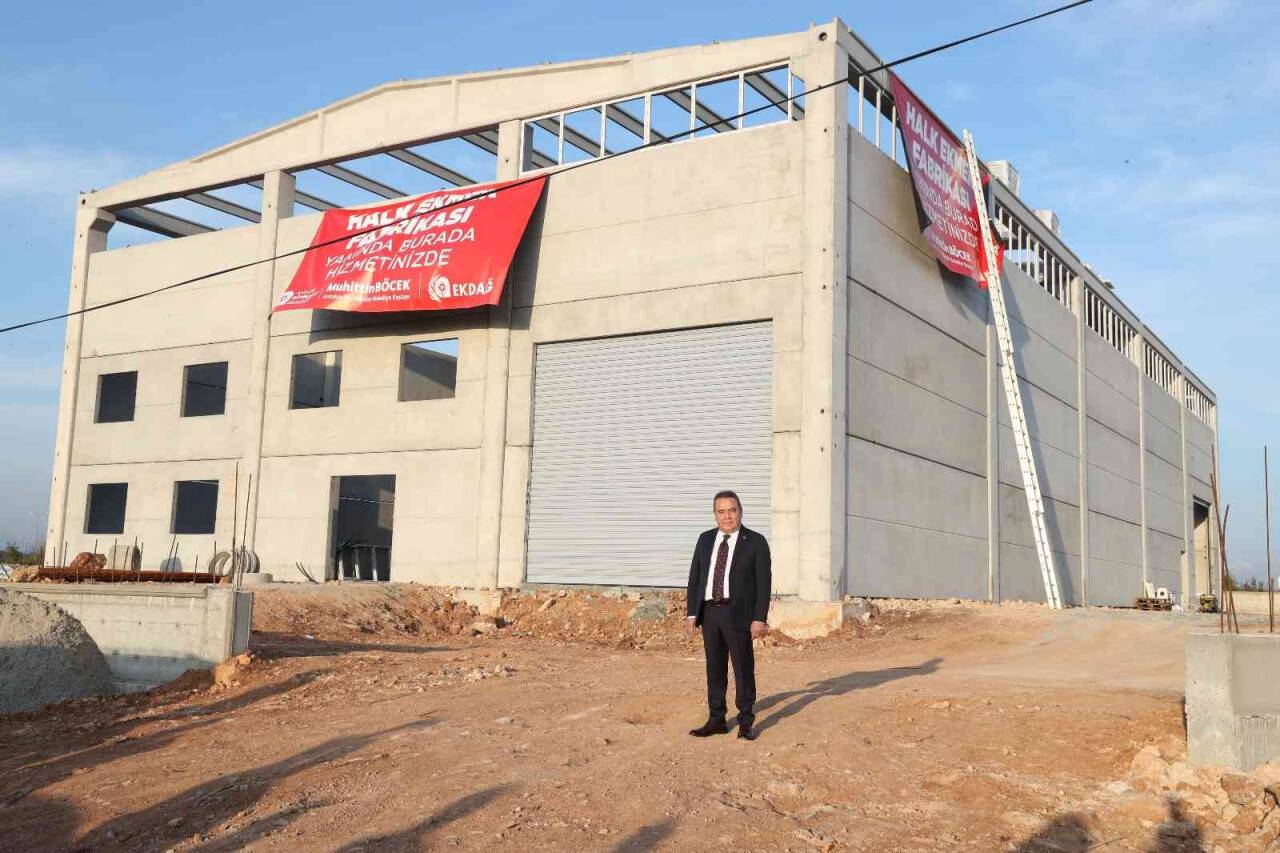 Büyükşehir 20 milyon TL maliyetle kendi ekmek fabrikasını kuruyor