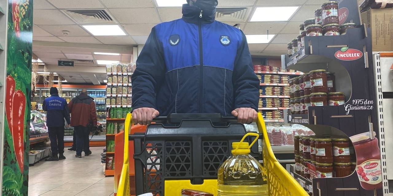 Üsküdar’da marketlerde KDV denetimi başladı