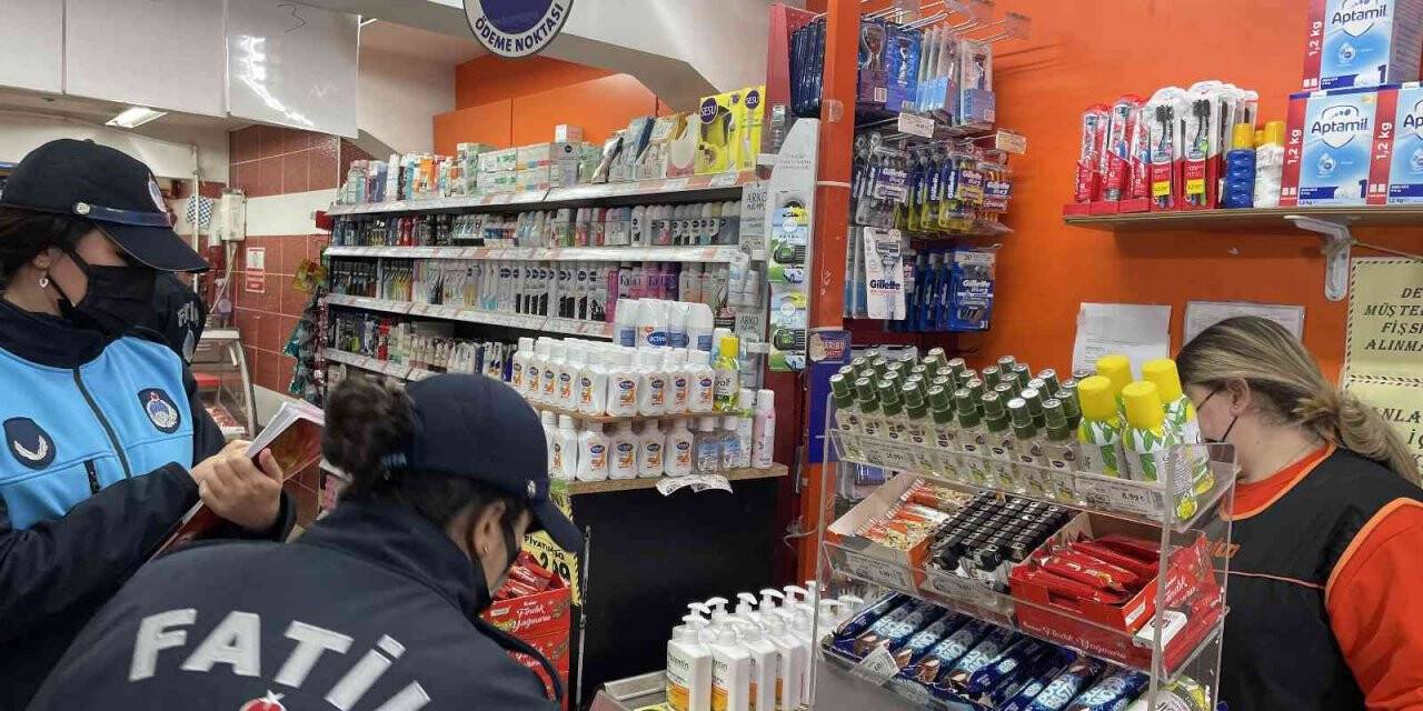 Fatih’te marketlere KDV indirimi denetimi yapıldı
