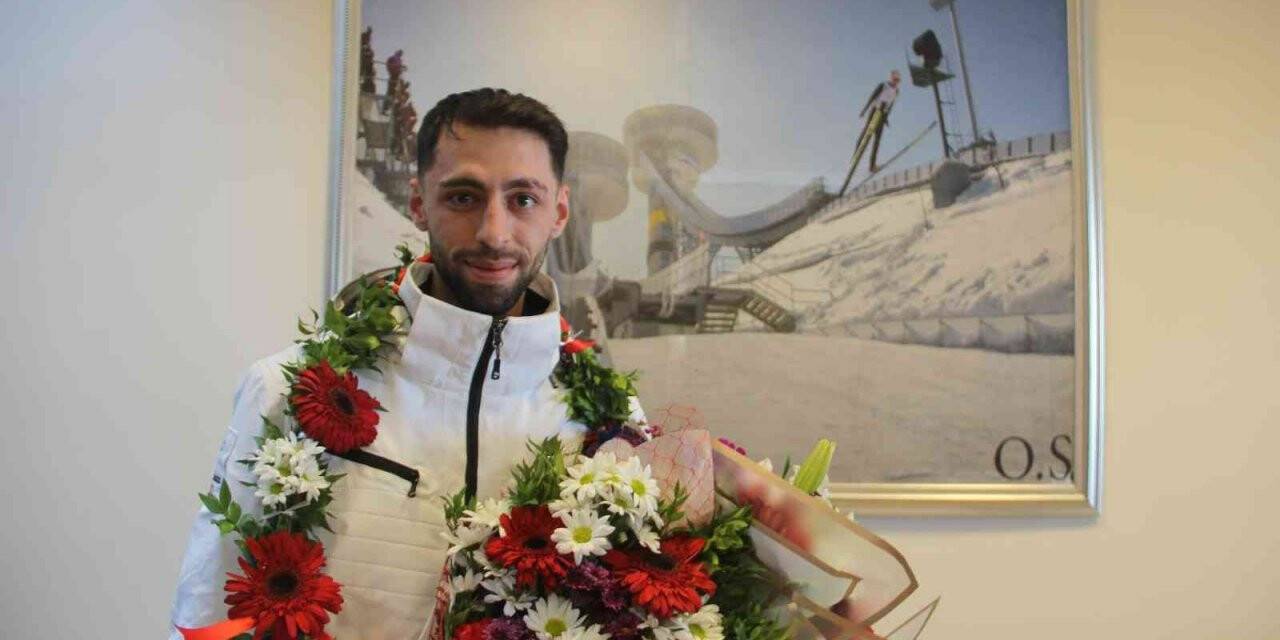 ‘Uçan Türk’ Fatih Arda İpcioğlu yurda döndü