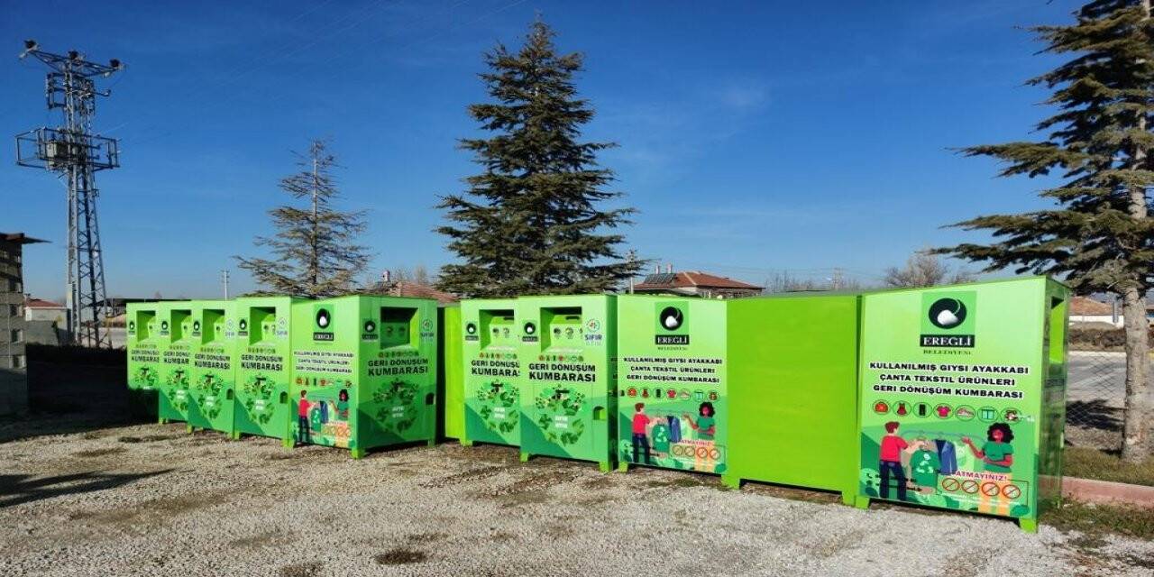 Ereğli’de tekstil atıkları kumbaralar sayesinde geri dönüşecek
