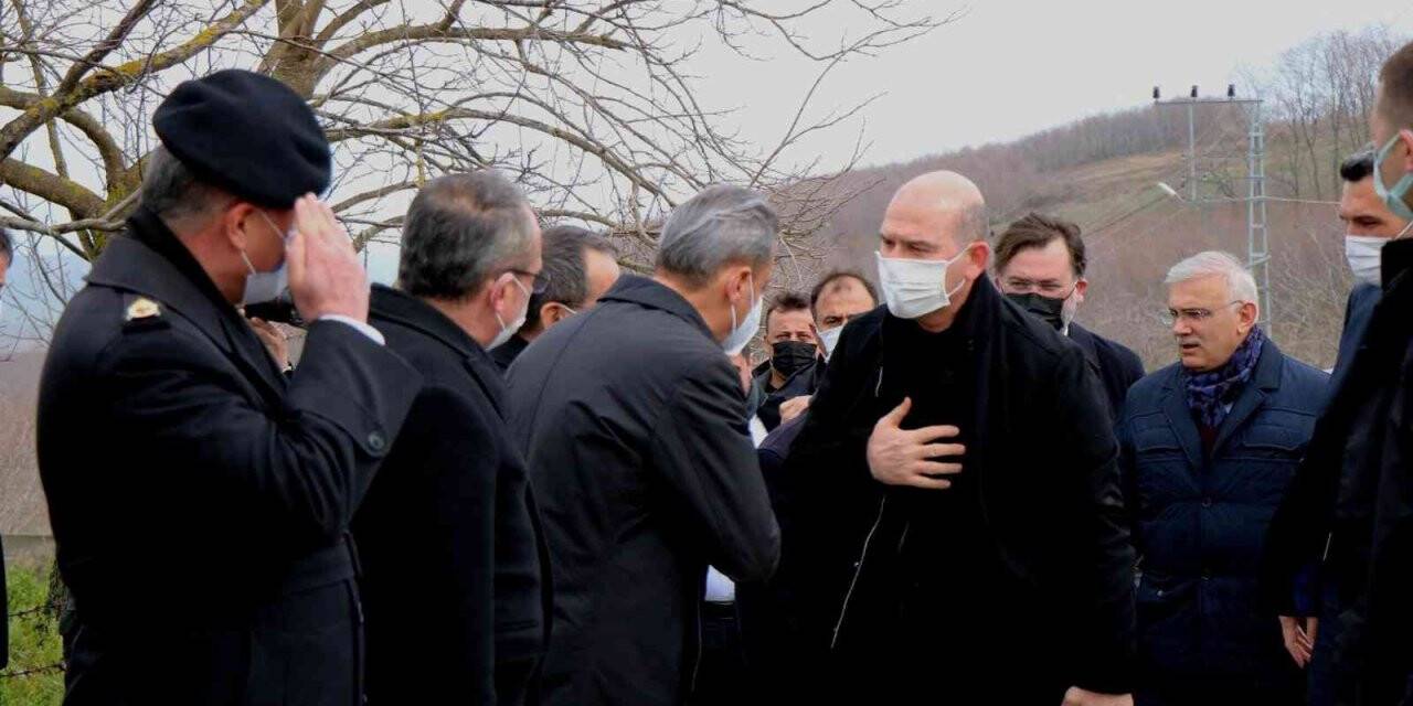 Bakan Soylu’nun dayısı toprağa verildi