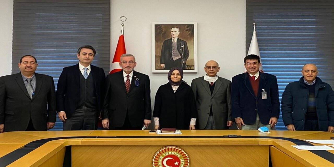 Konya Tabip Odası TBMM’de önemli temaslar gerçekleştirdi