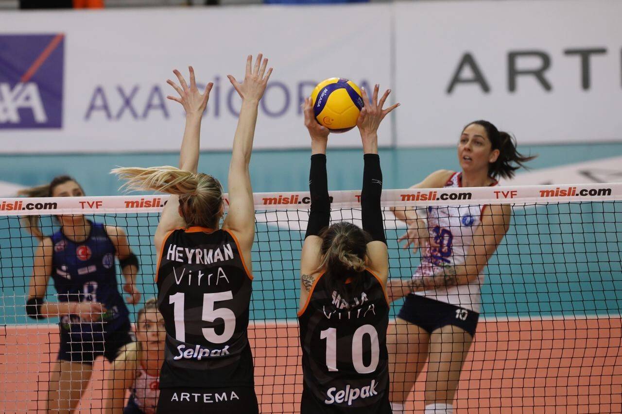 Sultanlar Ligi: Eczacıbaşı Dynavit: 3 - Aydın Büyükşehir Belediyespor: 0