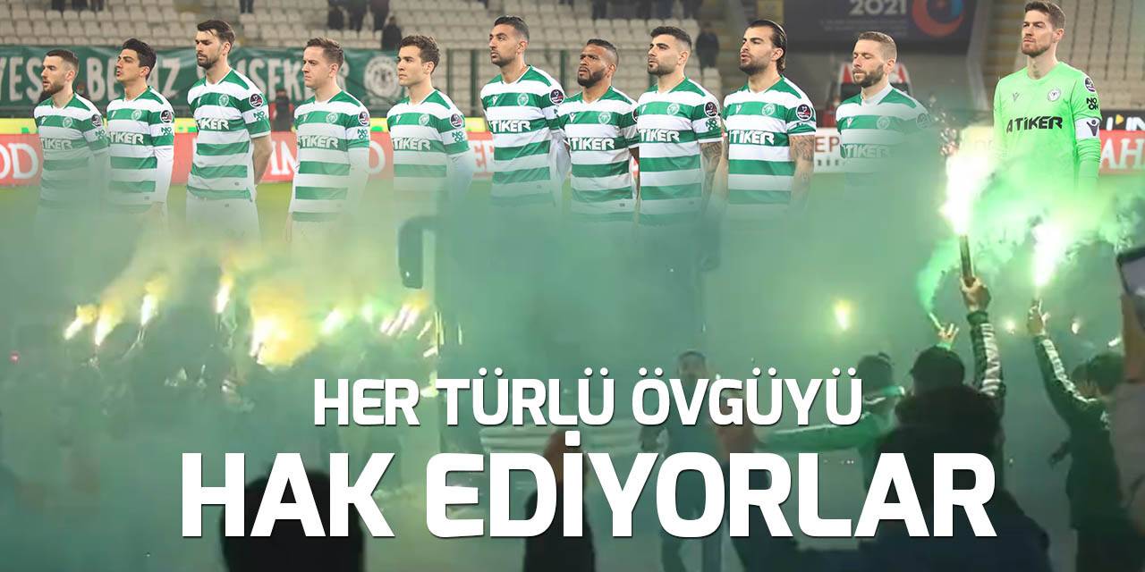 Konyaspor, her türlü övgüyü hak ediyor