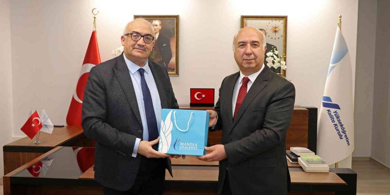 Rektör Ataç’tan YÖKAK Başkanı Kar’a ziyaret