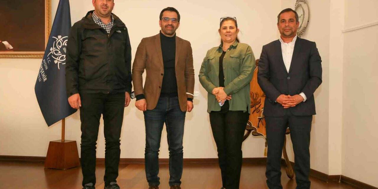 Tunceli Ovacık ve Hozat Belediye başkanları, Başkan Çerçioğlu ile görüştü