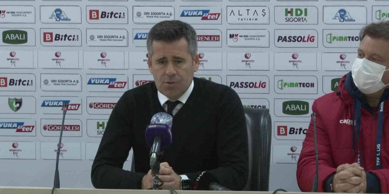 Hüseyin Eroğlu: “Bireysel hatalardan maç kaybediyoruz”