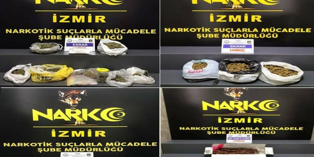 İzmir’de zehir tacirlerine darbe: 50 tutuklama