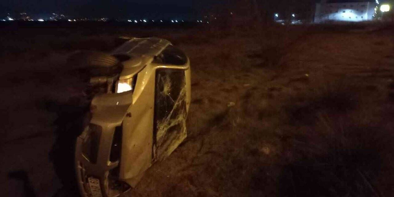 Aydın’da otomobil araziye uçtu: 1 yaralı