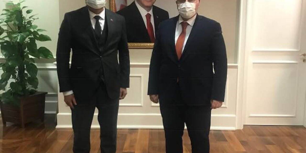 Başkan Yaman, Sağlık Bakanı Yardımcısı Eldemir’i ziyaret etti